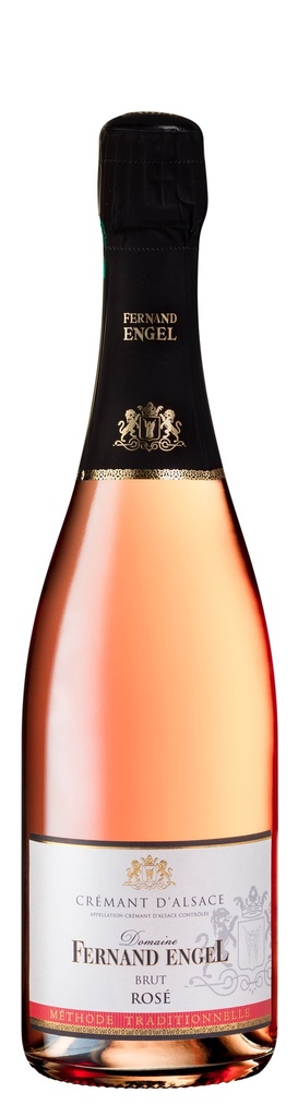 Crémant d'Alsace brut rosé F.Engel (75)