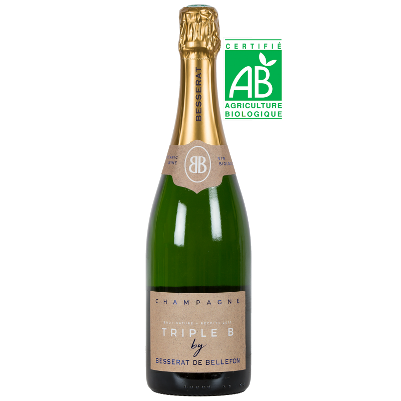 Champagne BESSERAT DE BELLEFON TRIPLE B ORGANIC nature  (75)