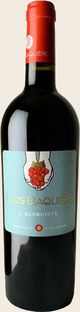 L'Altruiste 2021 Corbières Clos Baquière (75)