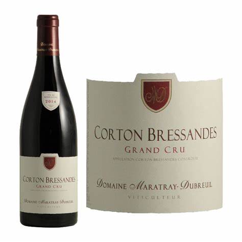 [BOU/Maratray/Corton-Bressandes/rouge/2019] CORTON-BRESSANDES 2019 Grand Cru Maratray Dubreuil (75)