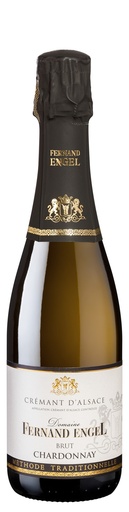 [1/2 Crémant Alsace/blanc] Crémant d'Alsace brut chardonnay F. Engel (DEMIE)