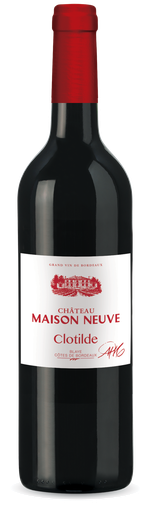 [1/2 Clotilde/rouge/2020] CLOTILDE 2020 Chât. Maison-Neuve Blaye-Côtes de Bordeaux (DEMIE)