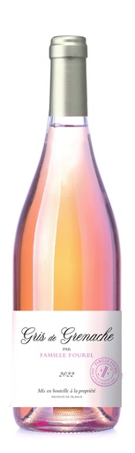 [LAN/Fourel/Gris de Grenache/rosé/2024] Gris de Grenache IGP Oc 2024 Famille Fourel (75)